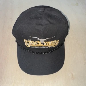 Stockyards Fort Worth TX Baseball Cap Hat Vintage - Picture 1 of 4