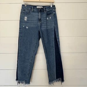 Hidden Women’s 29 Tracey Straight Jeans Two Tone - Picture 1 of 7