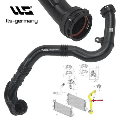 Turboschlauch Ladeluftschlauch für OPEL Astra J GTC 1.6 CDTi 13345557 - 39202874 - Bild 1 von 4