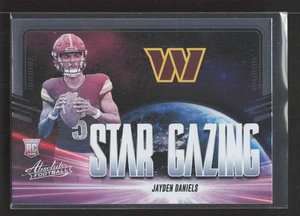 2024 Panini Absolute #SG-JDS Jayden Daniels Star Gazing - Bild 1 von 2