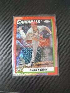 2025 Topps Series 1 - 1990 Topps Chrome Silver Pack Sonny Gray #T90C-73 - Bild 1 von 1