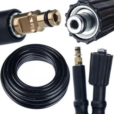 Tuyau haute pression Kärcher 5 m M22 Quick Connect K2-K7 nettoyeur haute pres... - Photo 1/4