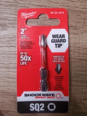 SQ2 Milwaukee Tool 48-32-4472  Impact Bit 2" /1 Pack - Image 1 of 2