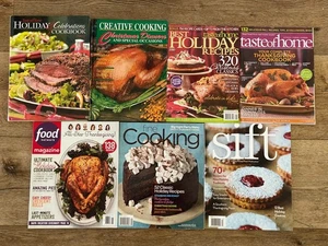 Lot Of 7 Holiday/ Christmas/ Baking / Halloween Cookbooks - Taste of Home... - Picture 1 of 15