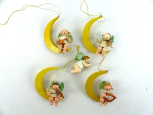 Angelo Wend & Kühn con strumento seduto sulla luna 8 cm - Foto 1 di 20