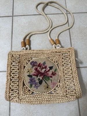 复古针绣吸管应该袋带木珠小屋核心波西米亚 — 第 1/4 张图片