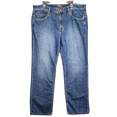 Tommy Bahama Relaxed Fit Cayman Island Denim Jeans Men's 40x32 Blue Cotton Blend - Image 1 of 4
