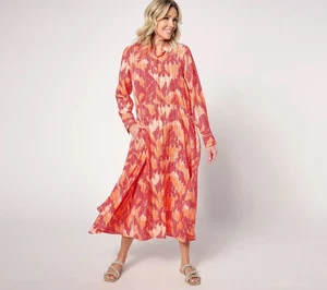 Peace Love World Petite asymmetrisches zierliches Kleid - XXSmall - Bild 1 von 11