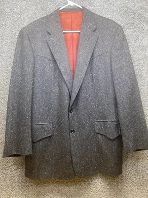 Holland & Sherry Blazer Men 42 Bespoke Savile Row James USA Union Made Western - Image 1 of 4