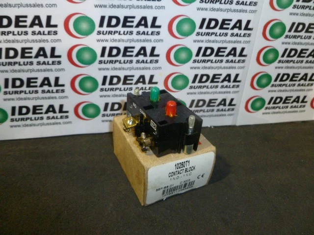 Cutler Hammer 10250T1 Contact Block 6A - New In Box - Image 1 of 1