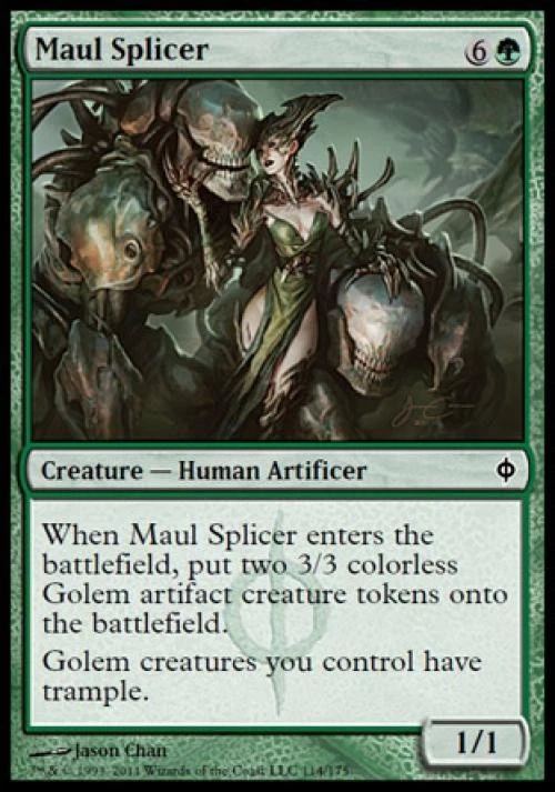 Maul Splicer - Medium Play MTG New Phyrexia - Image 1 of 1