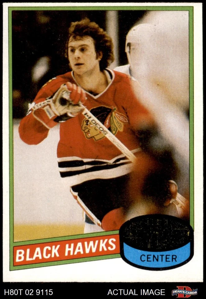 1980 Topps #247 Tom Lysiak Blackhawks 6 - EX/MT - Image 1 of 1