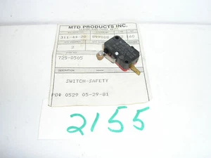 MTD 725-0505 Safety Switch - Picture 1 of 1