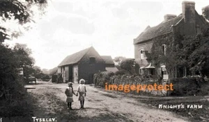 Birmingham. Tyesley - England, Knights Farm in July 1900  8 x 6 inch Photo - Bild 1 von 1