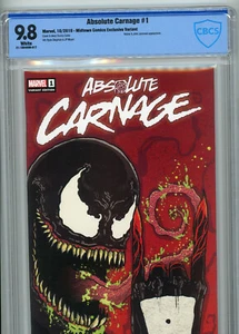 Absolute Carnage #1 (2019) | 9,8 casi nuevo/nuevo | variante Midtown Cates | fabricante y Jameson - Imagen 1 de 6