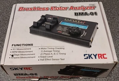 Skyrc Brushless Motor Analyzer BMA-01 SK-500020-01 New - Image 1 of 2