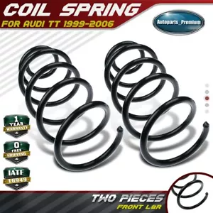 2x Front Left & Right Suspension Coil Springs for Audi TT 1999-2006 Coupe RH3246 - Picture 1 of 8