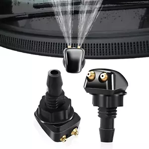 Front Windshield Washer Nozzle Replacement Wiper Sprayer Universal for Most Cars - Picture 1 of 6