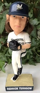 Milwaukee Brewers Derrick 2006 solo uno con cabeza bobble de pelo ¡WOW! - Imagen 1 de 11