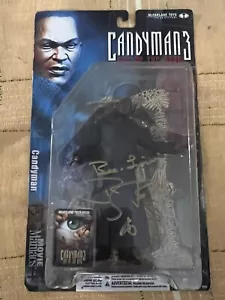 McFarlane Toys Movie Maniacs Series 4 Candyman 3 Day of the Dead SIGNED M21 - Picture 1 of 7