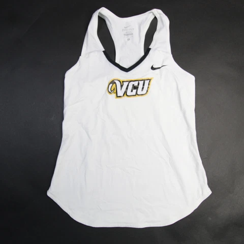 VCU Rams Nike Dri-Fit Sleeveless Shirt Women's White Used Cover
