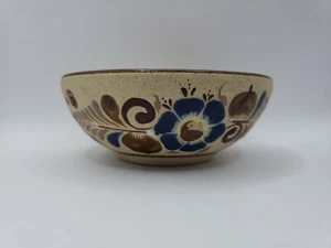 Vintage Keramik Tonala Beere Schüssel Floral 4,5" signiert - Bild 1 von 5