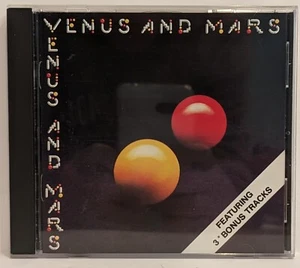WINGS - Venus & Mars - CD - RARE - 1987 EMI Records - 3 Bonus Tracks - Picture 1 of 5