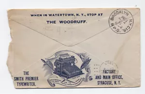 1900 Brooklyn NY Whitehead machine cancel on cover with streetcar marking [3756] - Picture 1 of 3