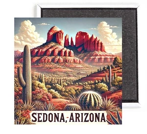 Sedona Arizona FRIDGE MAGNET travel souvenir - Picture 1 of 3