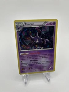Crobat - 33/119 - Pokemon Phantom Forces XY Rare Cosmos Holo Card NM - Picture 1 of 2