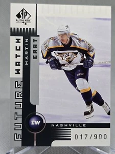 2001-02 SP Authentic #157 Martin Erat - Picture 1 of 2