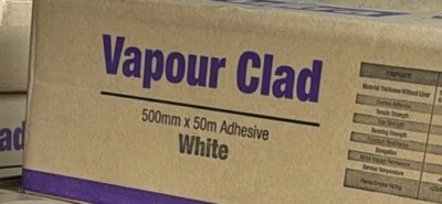 (Ventureclad) Vapourclad Weather Barrier - thermal insulation lagging proclad