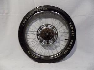1970s HUFFY RAIL CHEATER SLICK 20X2.125" TIRE+5-SPEED REAR WHEEL THE SLINGSHOT! - Picture 1 of 14