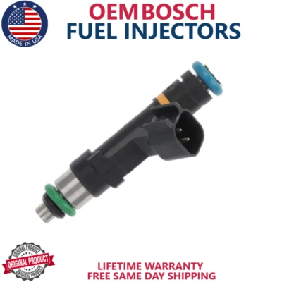 Inyector de combustible Bosch original x1 para Jeep Wrangler 2007, 2008, 2009, 2010 3,8 L Foto 1 de 2