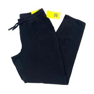 All in Motion Girls Size L 10/12 Woven Pants Pockets Drawstring Black - Picture 1 of 12