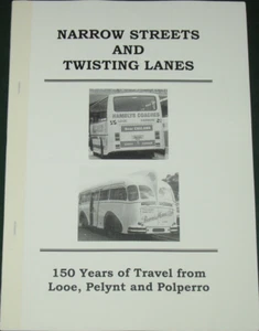 POLPERRO LOOE TRANSPORT HISTORY Cornwall Buses Early Motor Bus Routes Pelynt - Bild 1 von 1