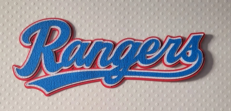 Título Rangers. Álbum de recortes, piezas de papel para hacer tarjetas Foto 1 de 1