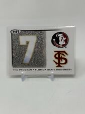 2010 Sage Hit Florida State University Seminoles Silver Parallel Card #38