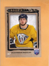 ALEXANDER RADULOV #217 2006 07 BE A PLAYER SIGNATURES ROOKIE SP 999 PREDATORS