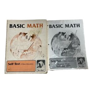 Basic Math Self-Text of Basic Education~Back to Basics~Text and Answer Keys