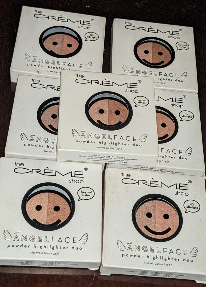 The Creme Shop It's Albright Angel Face Powder Highlighter Duo