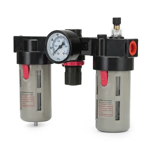 BC4000 1/2 Inch Filter Regulator Lubricator Combination Air Source Treatment - Picture 1 of 3