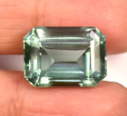 Natural Rare 13.25 Ct Brazilin Green Amythyst Emerald Shape Loose Gemstone AAA+