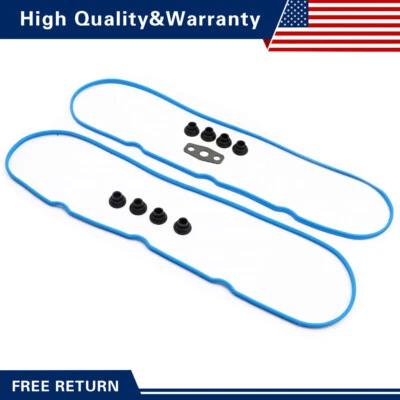 Juego de juntas de cubierta de válvula de motor para Chevrolet Silverado 1500 1999-2013 5,3 L 6,0 L Foto 1 de 4