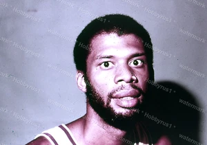 1981 Kareem Abdul Jabbar Los Angeles Lakers NBA TV Media 35mm Photo Slide - Bild 1 von 3
