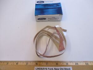 FORD 1989/1991 PROBE "TRANSFER" STRIPE, FRONT RH BUMPER IN RED NOS FREE SHIPPING