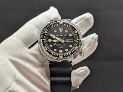 San Martin 47mm Tuna Diver Watch - SN0003-G NH35 Sapphire Mirror 30Bar - Image 1 of 4