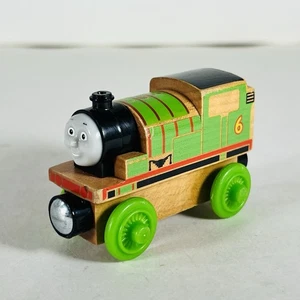 Thomas der Zug Percy Holzeisenbahn Panzer Lok Echtholz Serie selten grün - Bild 1 von 12