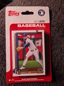 KC Royals 2025 Topps Serie 1 Equipo de Béisbol Conjunto Blister Sellado Paquete de 17 Witt - Imagen 1 de 2