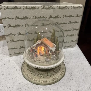 NEW Enesco Foundations 2003 by Karen Hahn Lighted Nativity Figurine 112706 - Picture 1 of 16